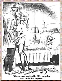 Bill Ward Erotic Art 4-set 1