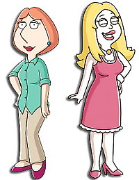 Francine Smith & Lois Griffin. My Cartoon Milfs!